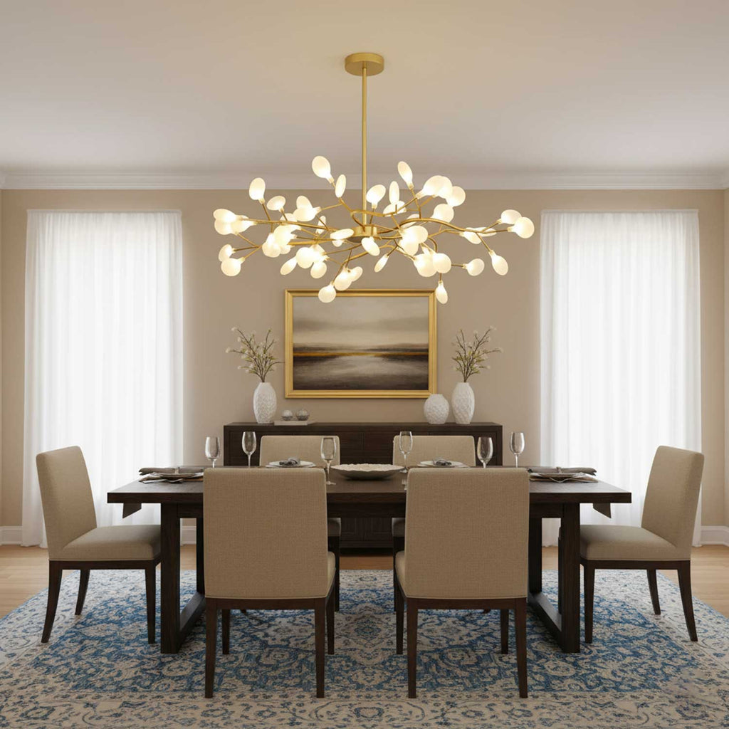 LED Firefly Sputnik Chandelier