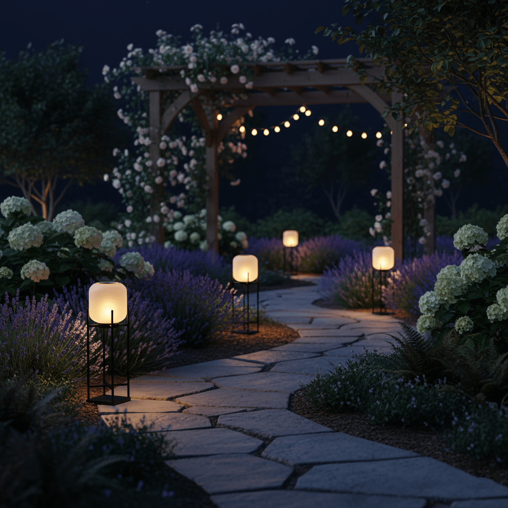 Lantern Outdoor Solar Floor Lamp