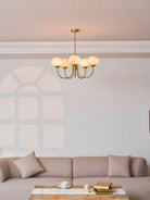 Marshmallow Chandelier