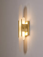 Oblong Alabaster Wall Sconce