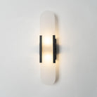 Oblong Alabaster Wall Sconce