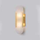 Oblong Alabaster Wall Sconce