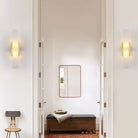 Oblong Alabaster Wall Sconce