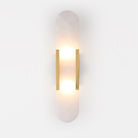Oblong Alabaster Wall Sconce