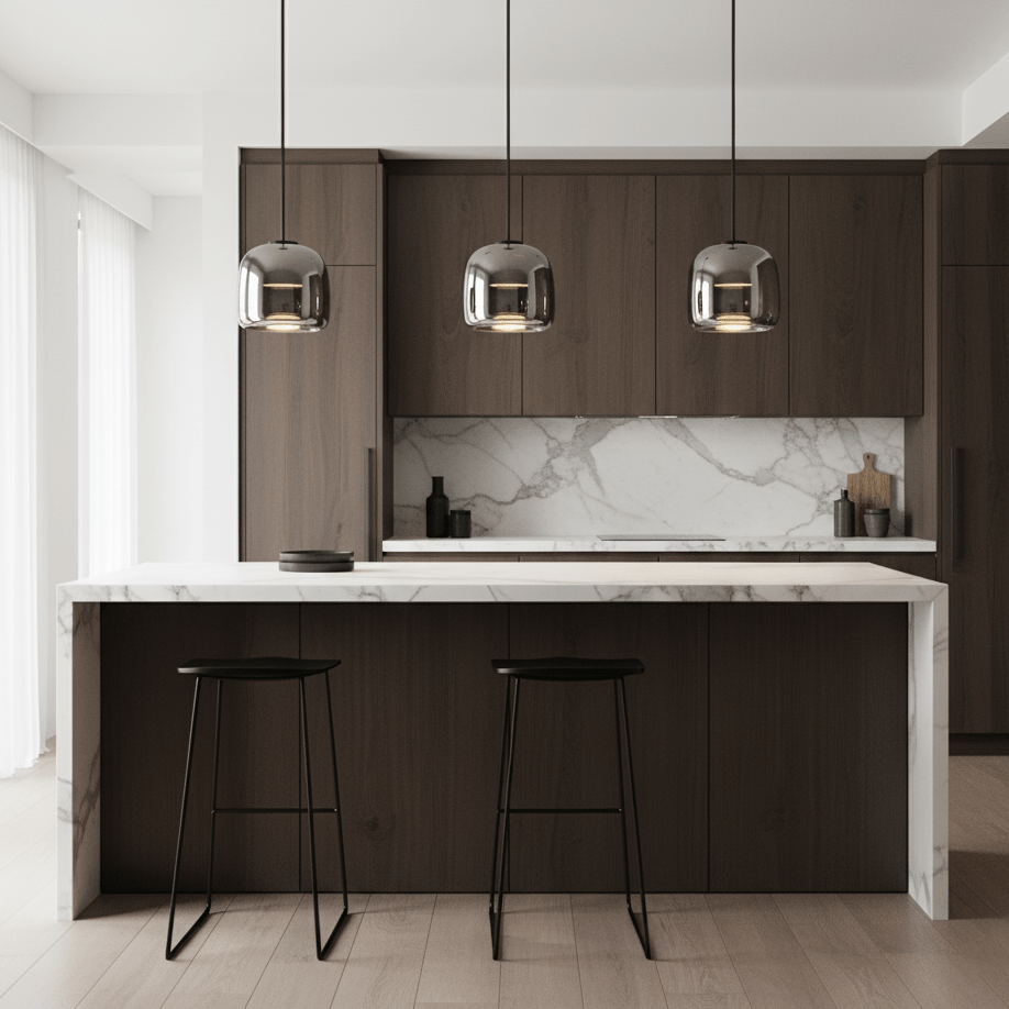 Metro Sphere Glass Pendant Lamp