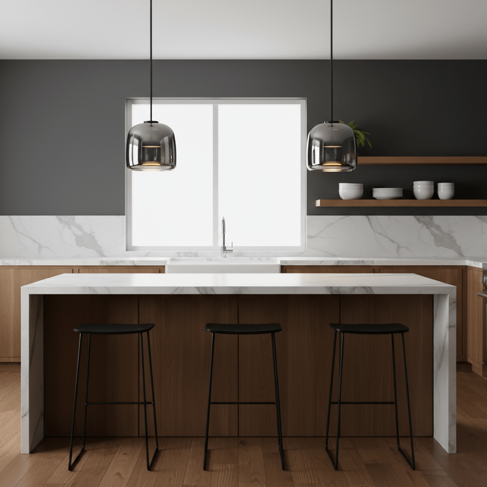 Metro Sphere Glass Pendant Lamp