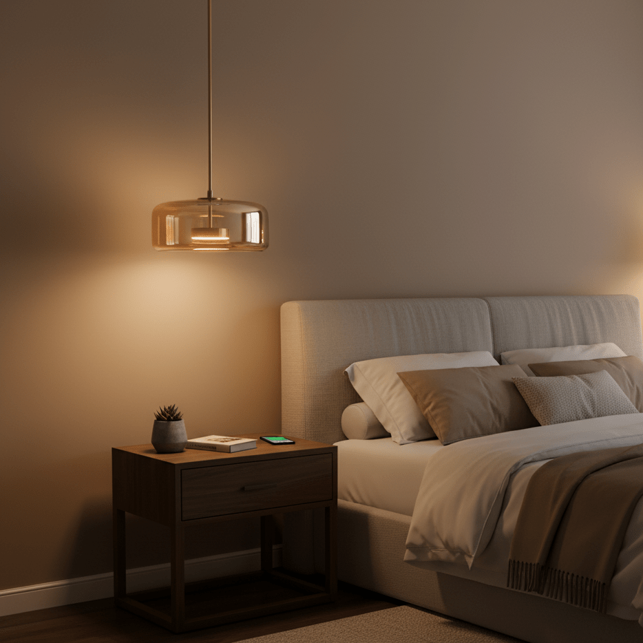 Metro Sphere Glass Pendant Lamp