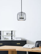 Metro Sphere Glass Pendant Lamp
