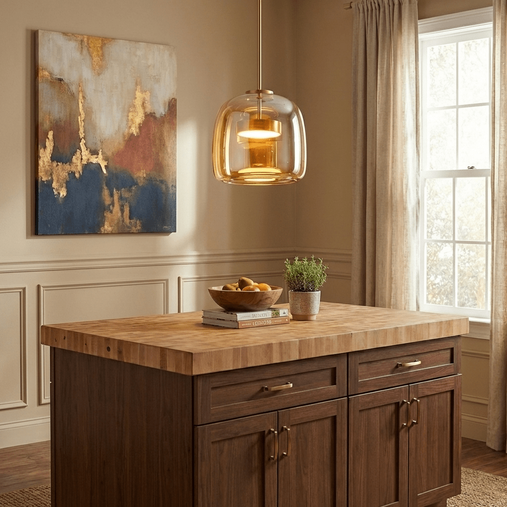 Metro Sphere Glass Pendant Lamp