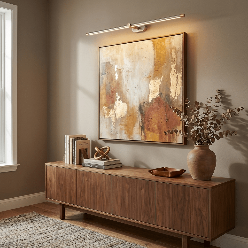 Minimalist Linear Rechargeable Wall Lamp