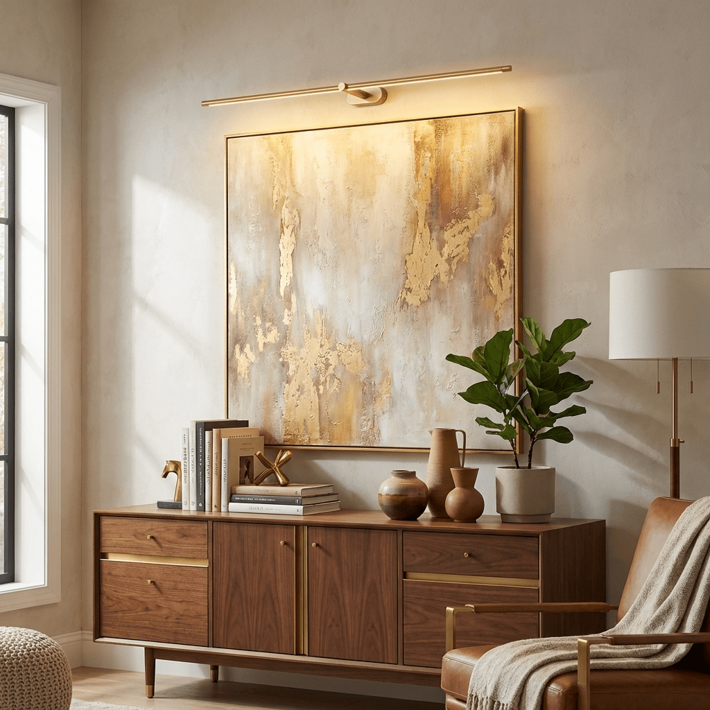 Minimalist Linear Rechargeable Wall Lamp
