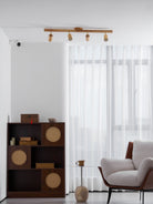 Natural Wood Beam Spotlight Light