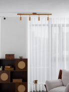 Natural Wood Beam Spotlight Light