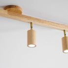 Natural Wood Beam Spotlight Light