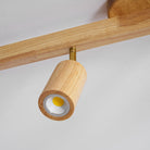 Natural Wood Beam Spotlight Light
