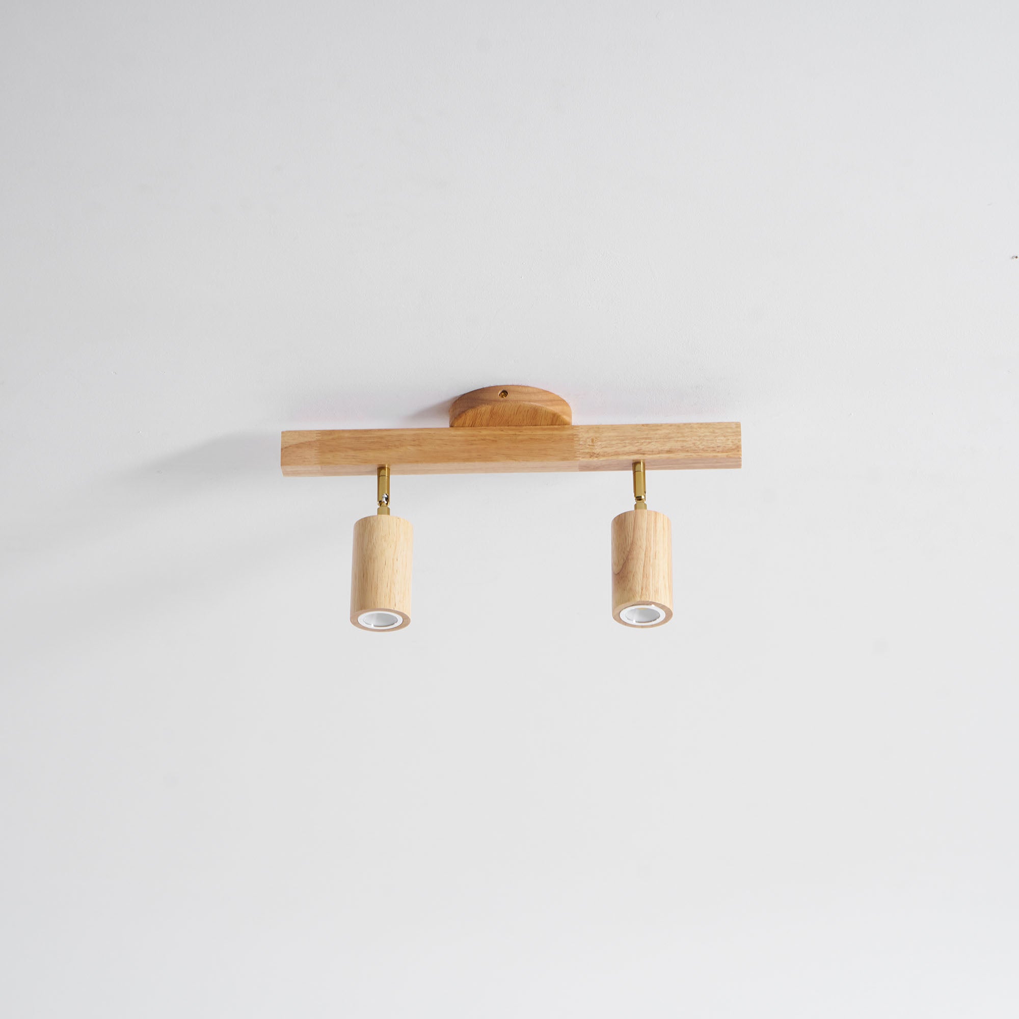 Natural Wood Beam Spotlight Light