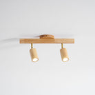 Natural Wood Beam Spotlight Light