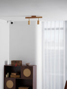 Natural Wood Beam Spotlight Light
