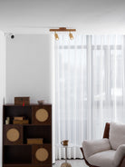Natural Wood Beam Spotlight Light