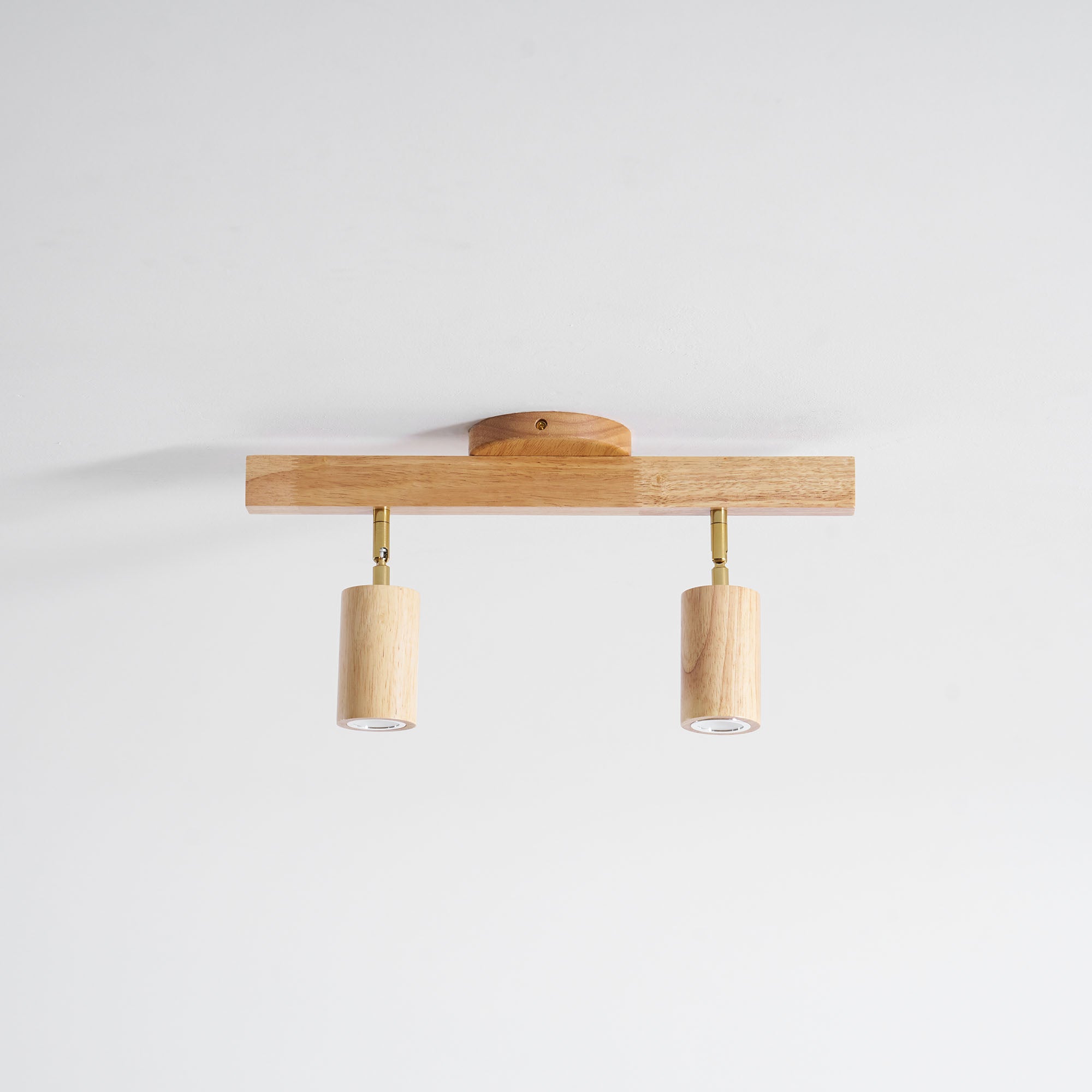 Natural Wood Beam Spotlight Light