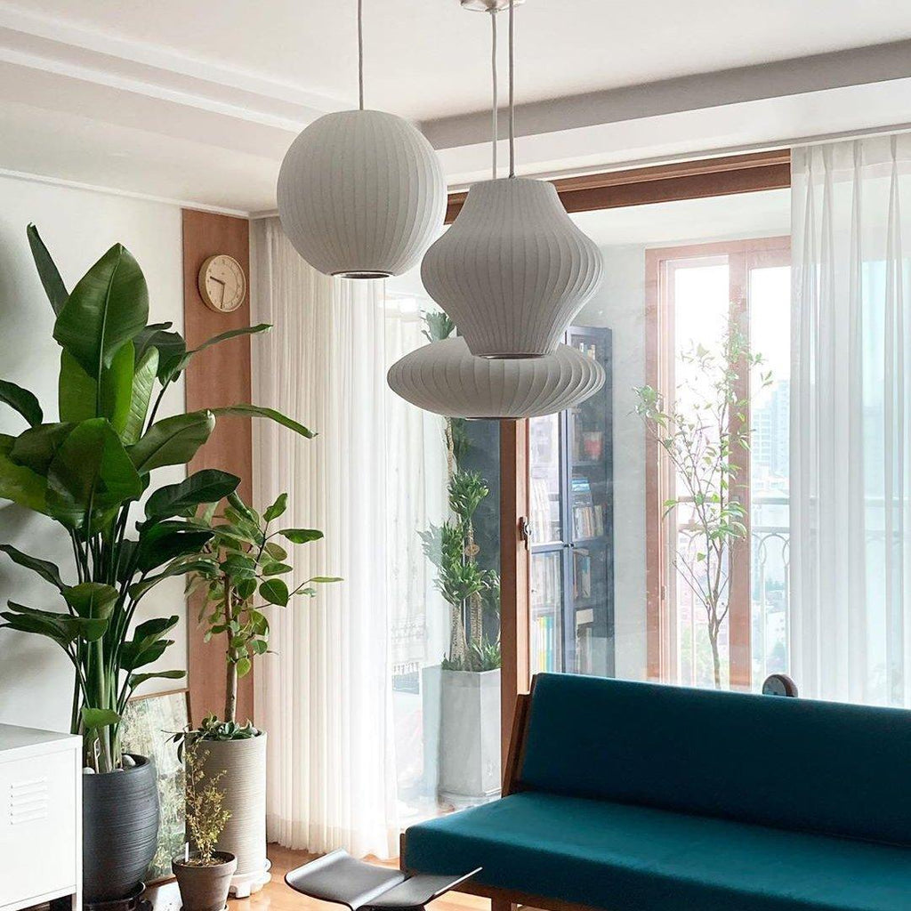 Crisscross Bubble Pendant Light