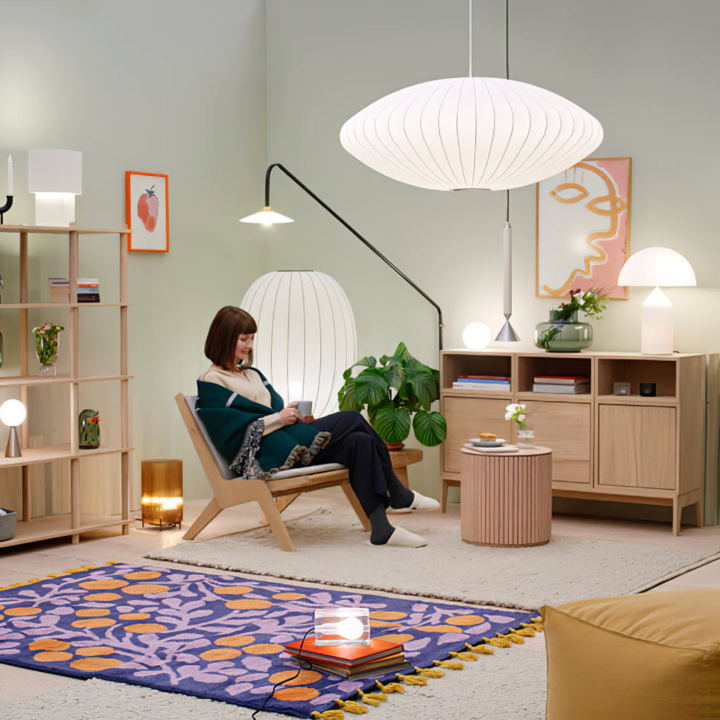Crisscross Bubble Pendant Light