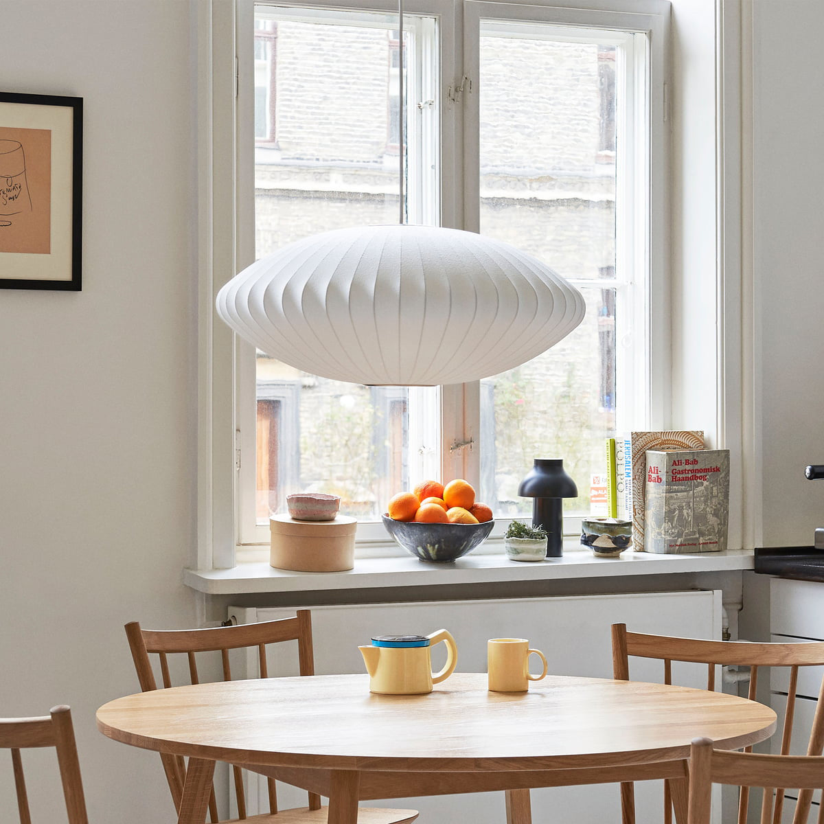 Crisscross Bubble Pendant Light