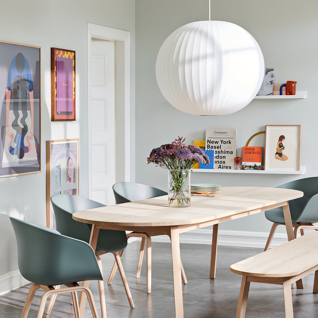 Crisscross Bubble Pendant Light