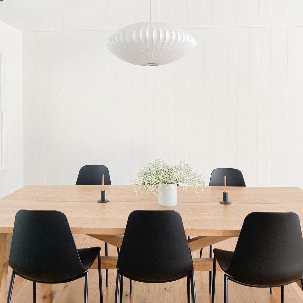 Crisscross Bubble Pendant Light