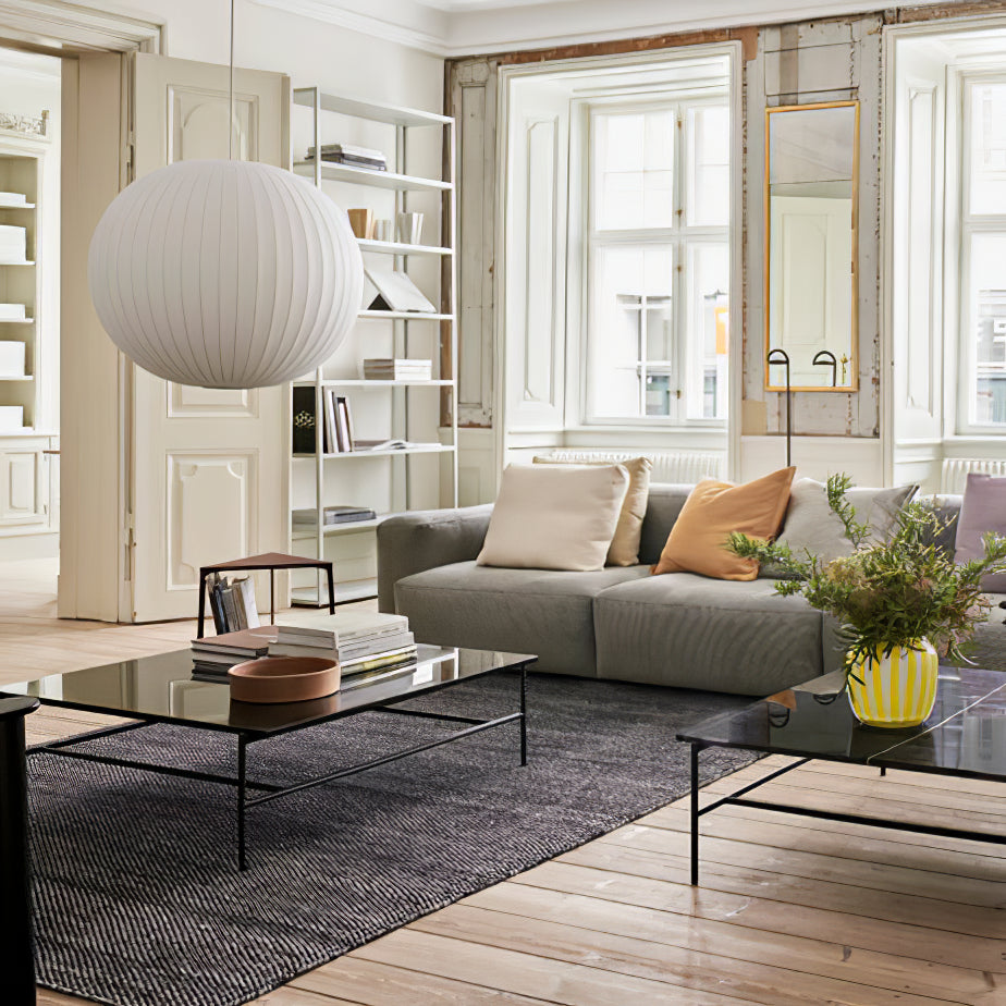 Crisscross Bubble Pendant Light