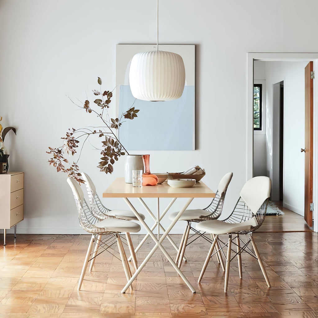 Crisscross Bubble Pendant Light