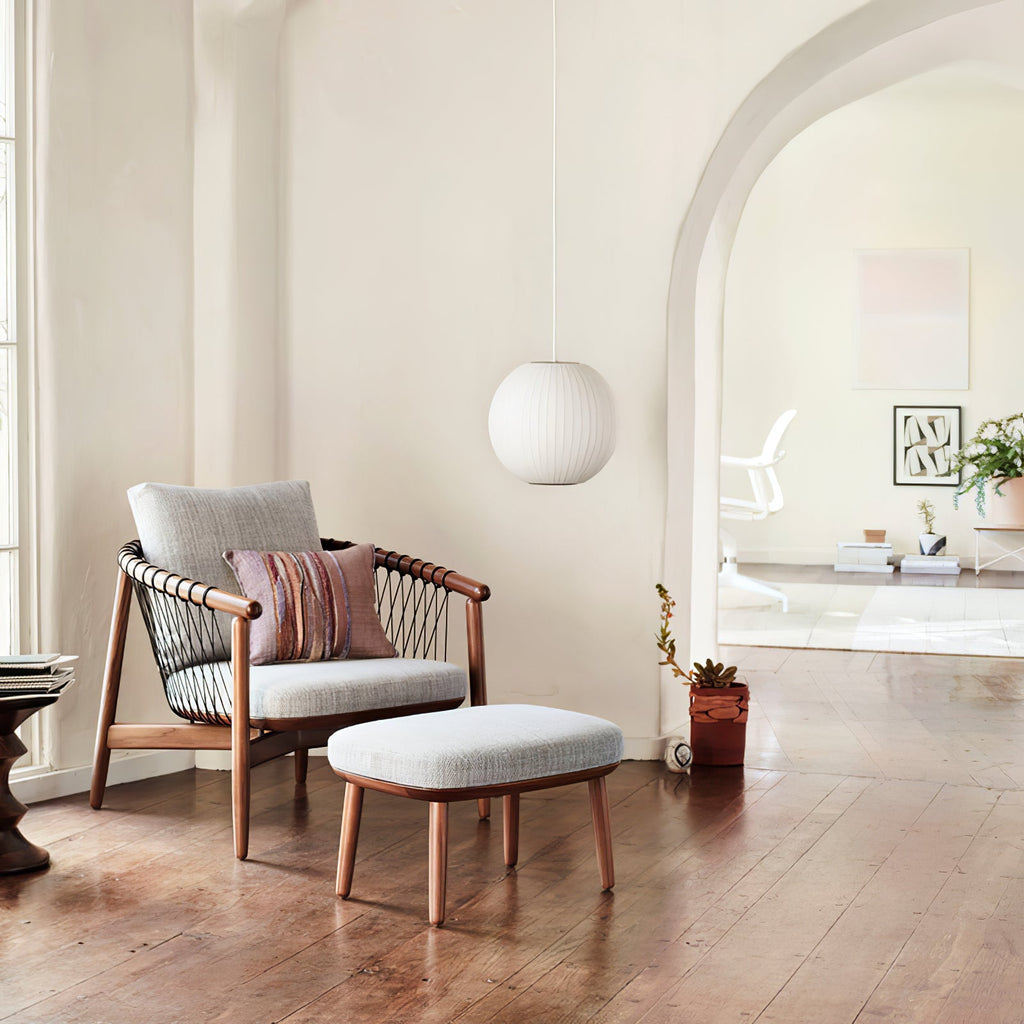 Crisscross Bubble Pendant Light