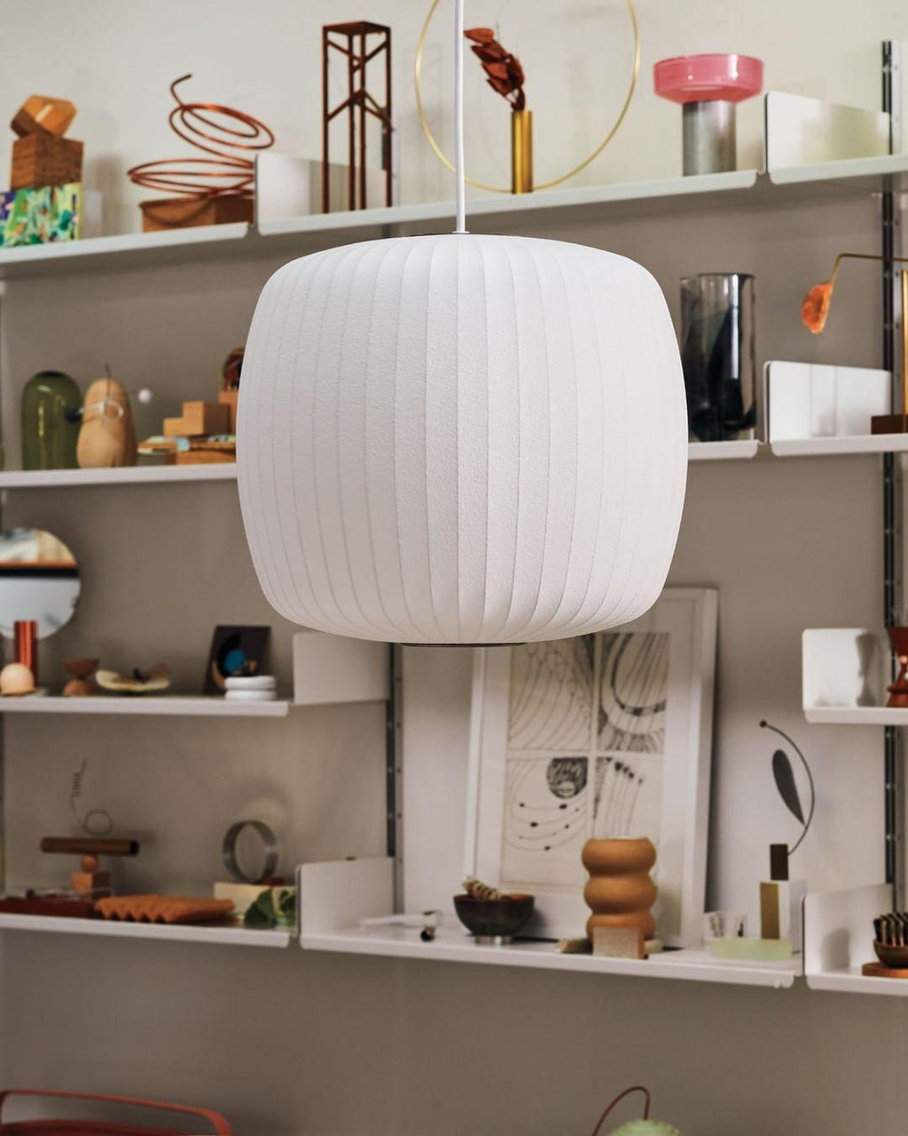 Crisscross Bubble Pendant Light