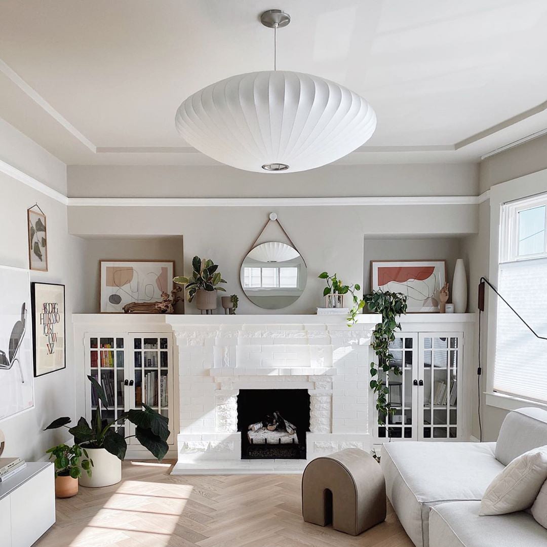 Crisscross Bubble Pendant Light