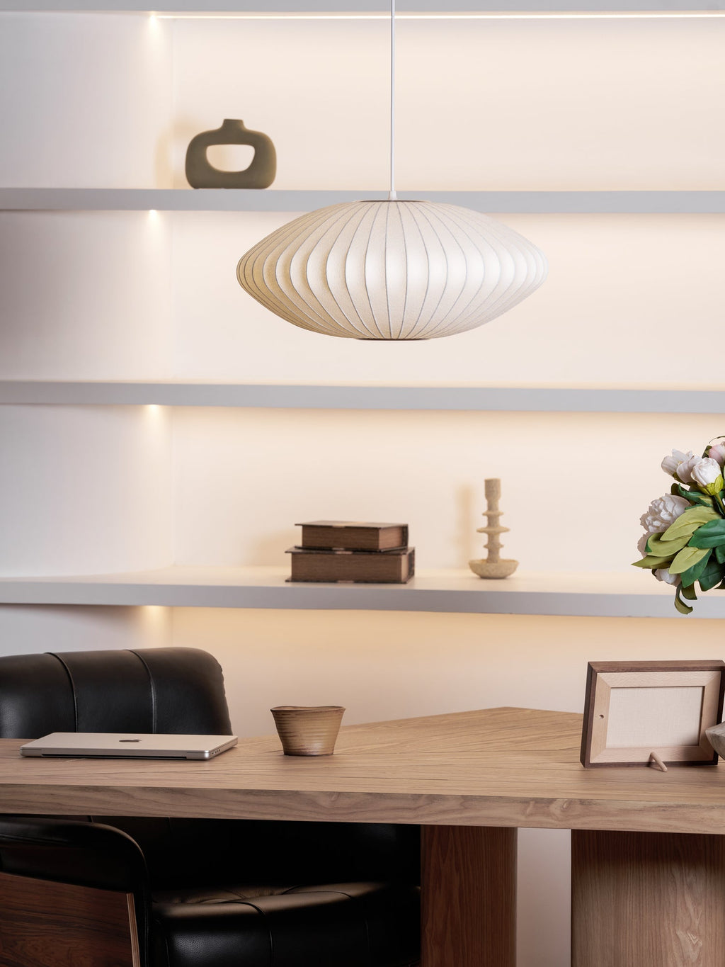 Crisscross Bubble Pendant Light