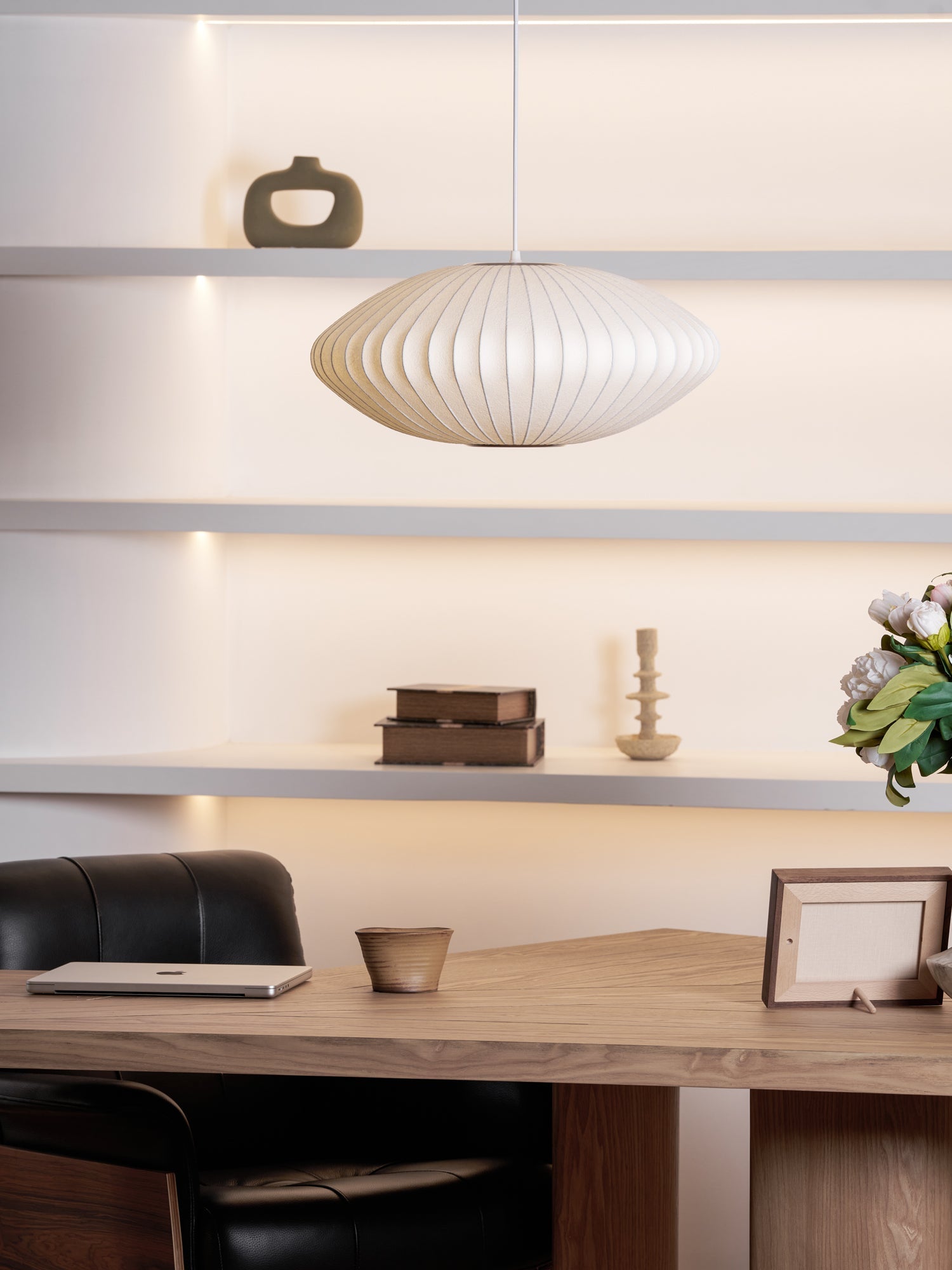 Crisscross Bubble Pendant Light