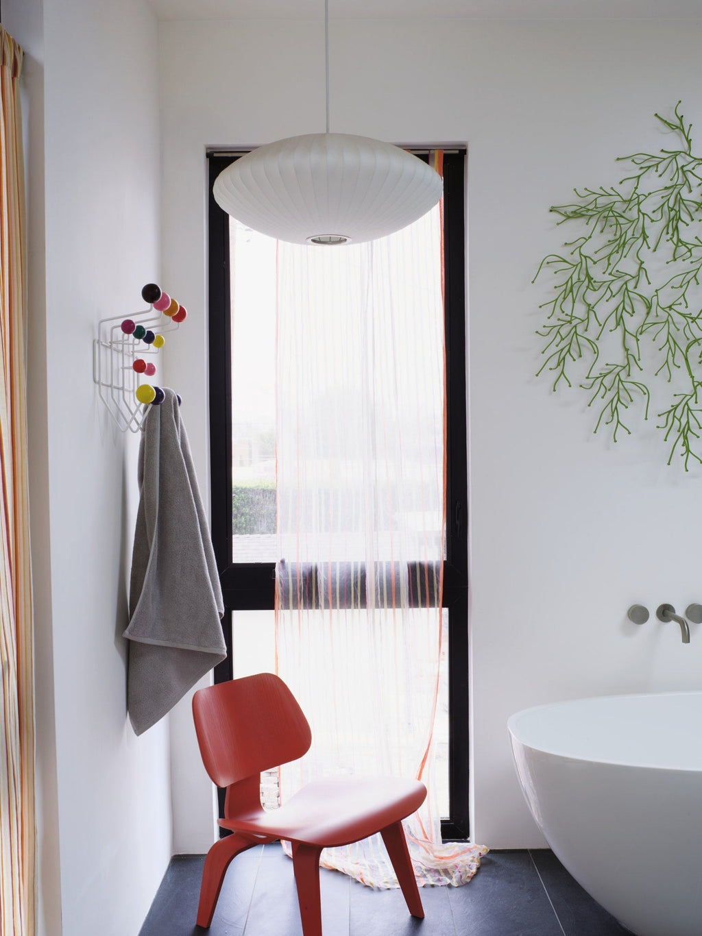 Crisscross Bubble Pendant Light