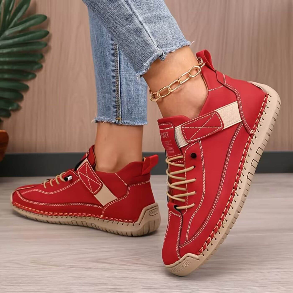 Nova | Women Walking Sneakers With Wide Toe Box And Cushioned Sole For Long Days On Your Feet