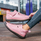 Nova | Women Walking Sneakers With Wide Toe Box And Cushioned Sole For Long Days On Your Feet