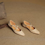 Eclan Genuine Leather Flats