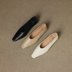 Emor Genuine Leather Flats