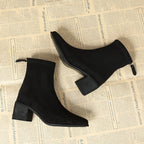 Vynce | Women Side Zip Heeled Boots
