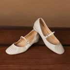 Seren Genuine Leather Flats