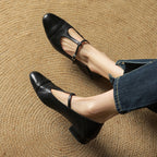 Graneth Genuine Leather Flats