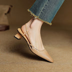 Tessia Genuine Leather Heels