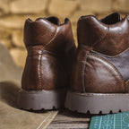 Ashcroft | Men Leather Work Boots With Reinforced Panels