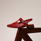 Varetta Genuine Leather Heels