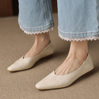 Darsi Genuine Leather Flats