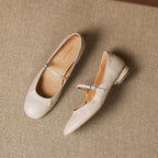 Seren Genuine Leather Flats