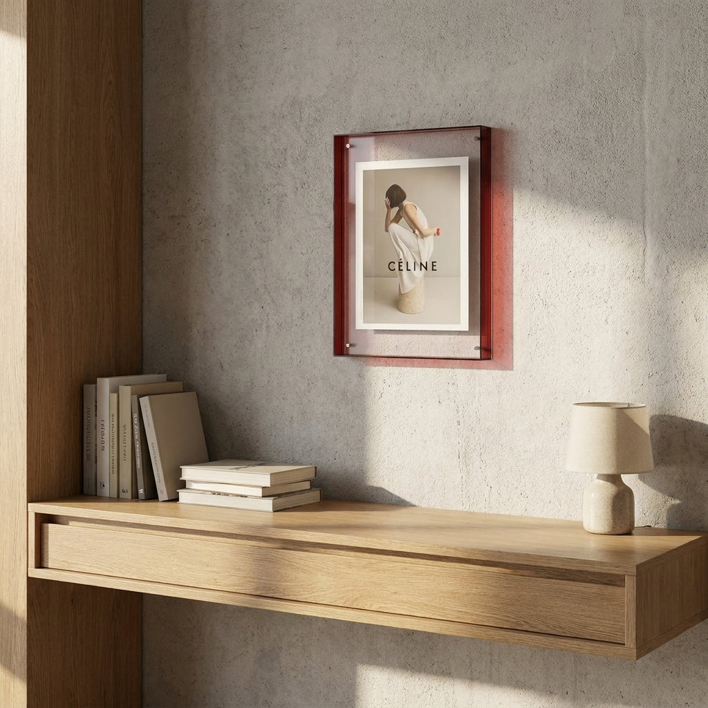 Frameless Transparent Photo Frame